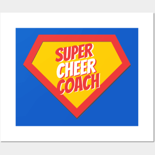 Cheer Coach Gifts | Super Cheer Coach Posters and Art